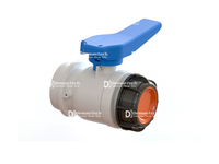 2 -дюймовый сварная бабочка клапана IBC Tank DN50 Клапан типа сварки